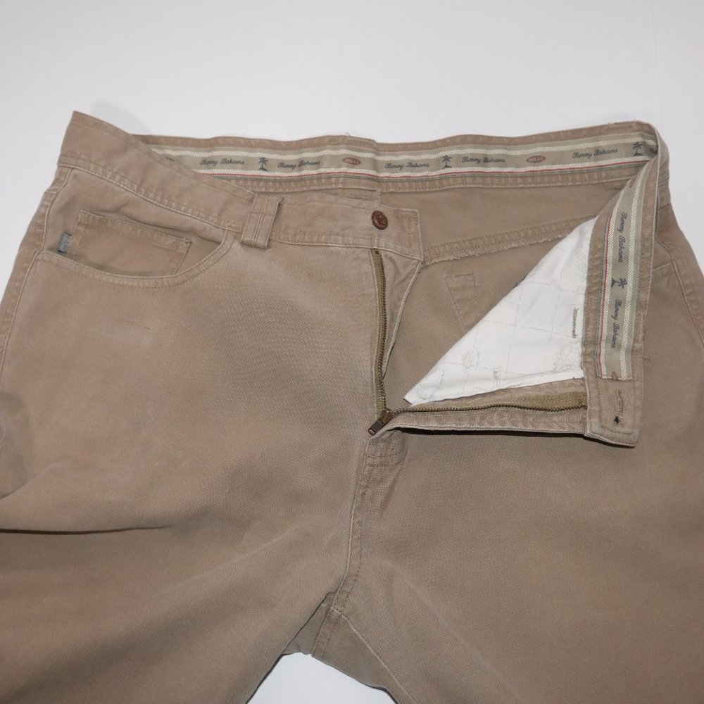 Tommy Bahama Silk Blend Men's Pants Tan 36 x  28 - Picture 3 of 8